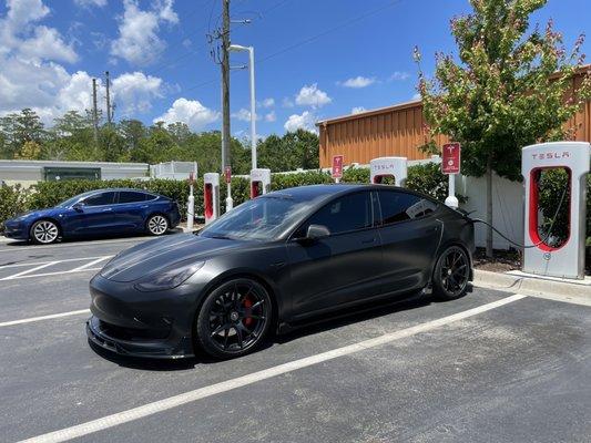 Tesla Superchargers