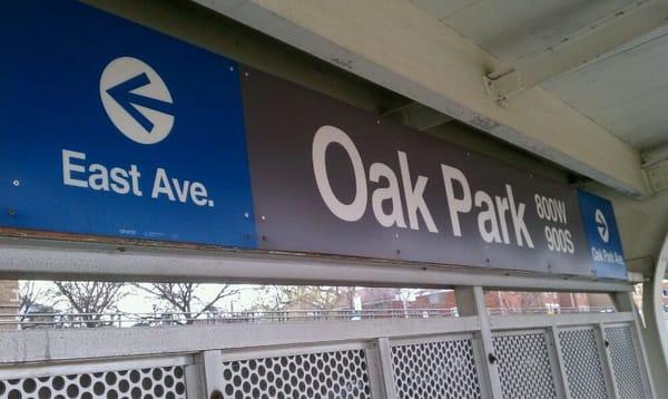 Oak Park Ave Blue Line