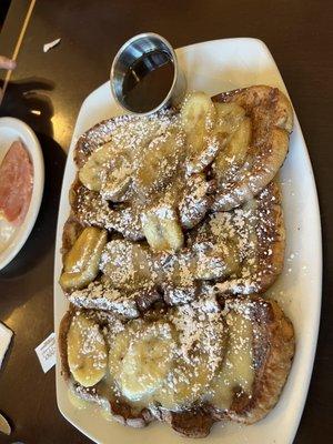 Bananas Pecan Foster French Toast