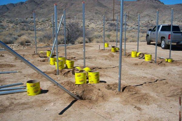 Wind in the Mohave Desert is very high, these panels are not going anywhere.