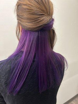 Peekaboo hair by Denise 4/25/23