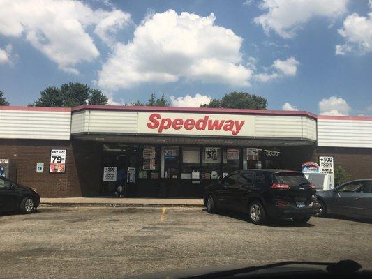 Front door to the speedway... duh!