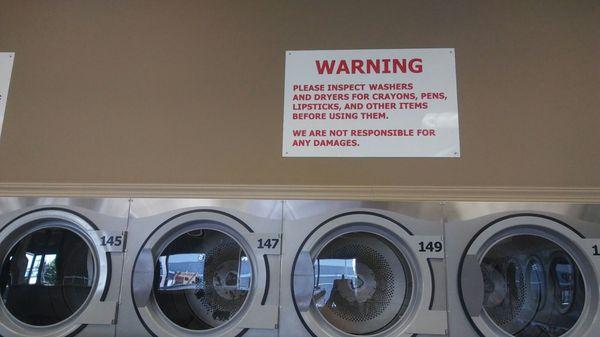 Medium size dryers.