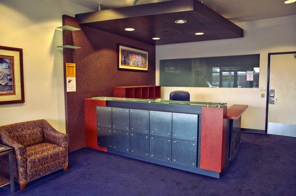 interior office front desk