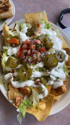 Chicken nachos