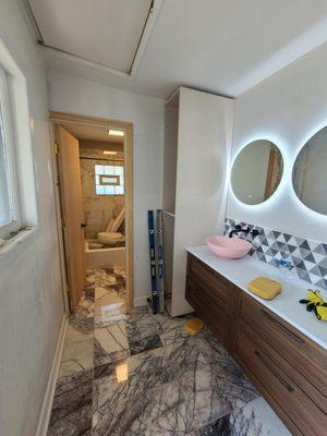 Bathroom renovation