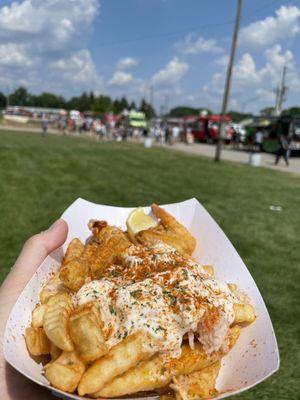 Lobster Fries & Shrimp