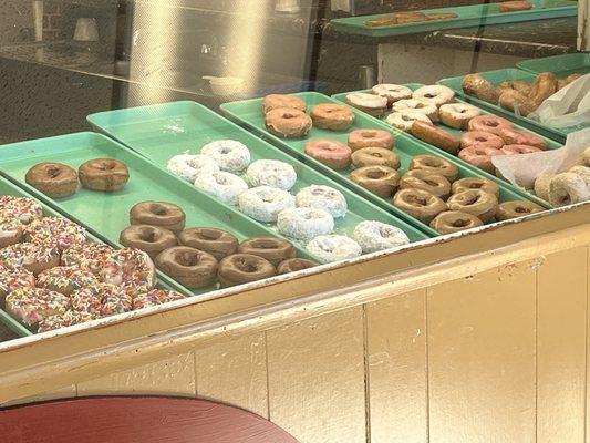 Donuts selection