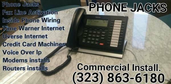 Office Phone System extension installation Los Angeles, Panasonic Phone System Installation Los Angeles  (323) 863-6180