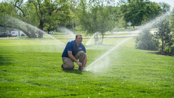 Now is the perfect time to install a irrigation system. Our Pros are experienced at designing highly efficient irrigation systems in Tulsa.