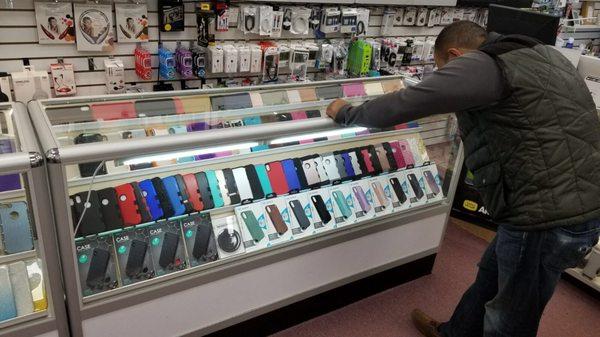 Good selection of phone cases at Accessory Depot!