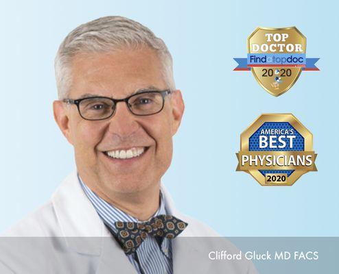 Clifford Gluck MD FACS: Top Doctor 2020 and America's Best Physician Award 2020