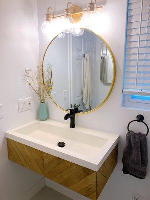 Bathroom remodel