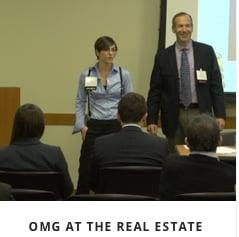 Ilana Schwartz and Don Tallerman Online Marketing Group Speaking at Green Pearl Real Esate Multi Family Event OMG