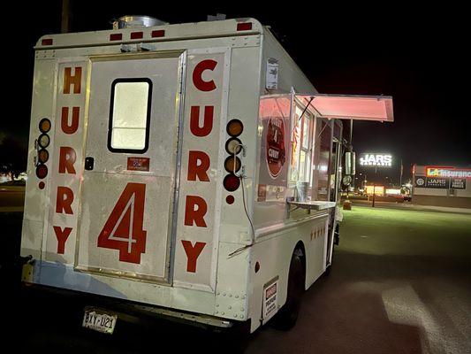 Hurry 4 Curry Food Truck in Longmont.