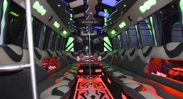 26 passenger party bus available for 6+ hour bookings