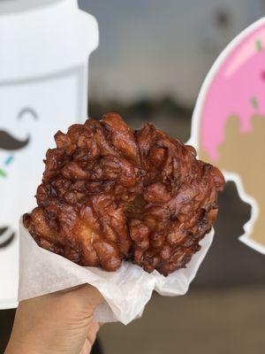 Apple fritter donut