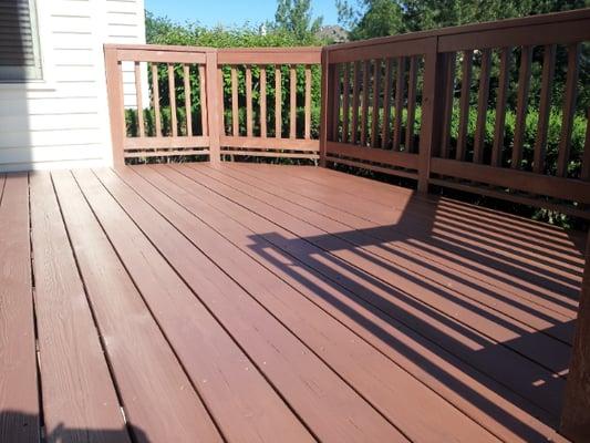 Deck After Picture