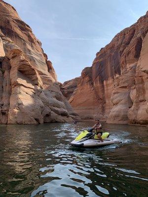 Jet ski at Lake Powell