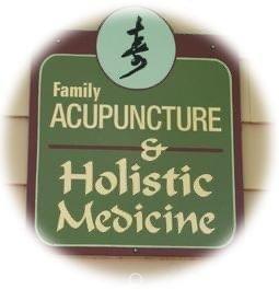 Sign on Yuri Belopolsky's Family Acupuncture & Holistic Medicine location