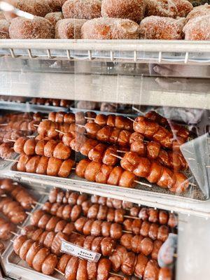 Famous stick donuts