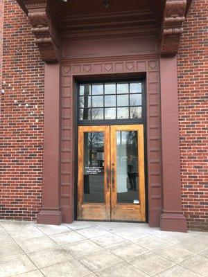 Front door to our Portland Office Building