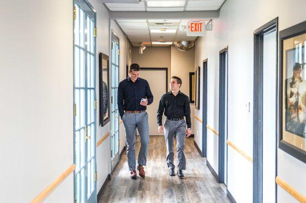 Staff in Hallway