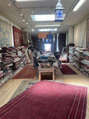 Beautiful authentic rugs from around the world.