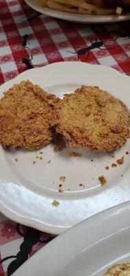 Fried green tomatoes