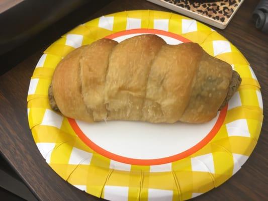 A boudin croissant...