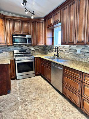 Stainless steel appliances, Venice, California