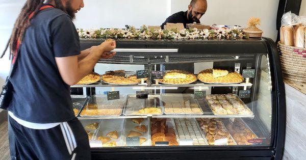 Traditional Yemeni baked goods, delicious and freshly made.