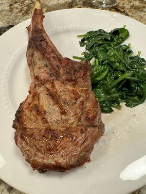 Veal Chop "KETO" meal