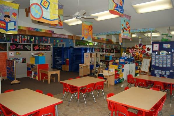 Bright and clean classrooms