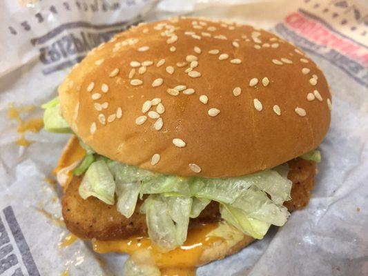 That $1 spicy chicken sandwich life