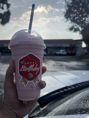 Strawberry & Banana Peanut Butter Protein.