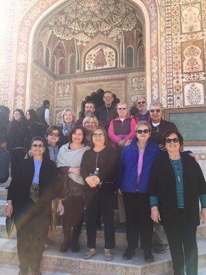 Durgan Group Travelers in front of St. Andrew's in Amalfi, Italy