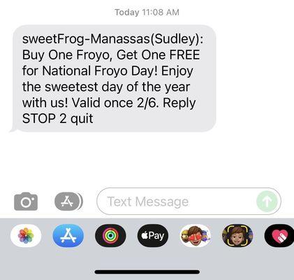 sweetFrog Premium Frozen Yogurt