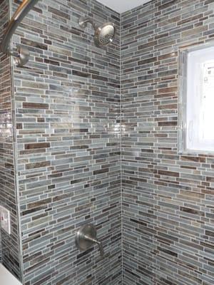 Beautiful glass tile.