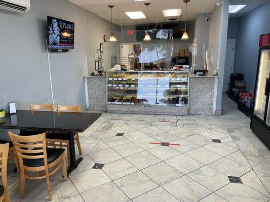 Interior is pretty simple simple but don't let it deter you from amazing donuts!