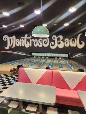 Montrose bowl has been completely remodeled!  It looks amazing.  The best part is they are open to the public again