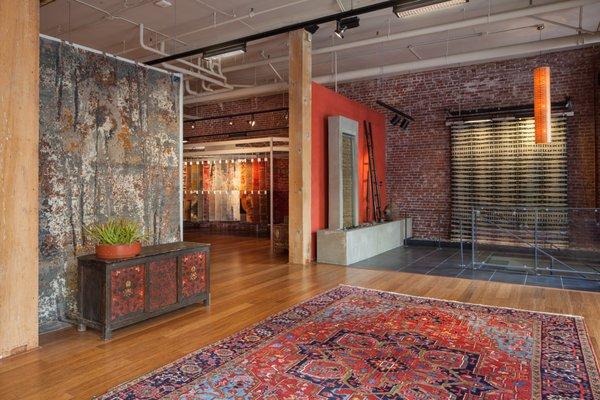 Discover the latest collection of Tufenkian Artisan Carpets in our Portland Showroom.