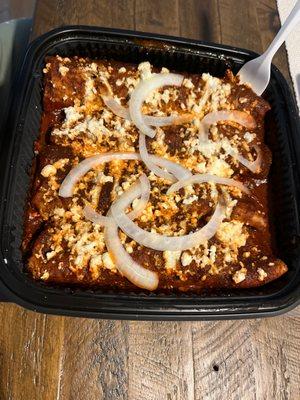 mole Enchiladas