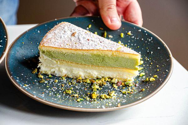 ricotta & pistachio cake