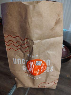 Take out bag