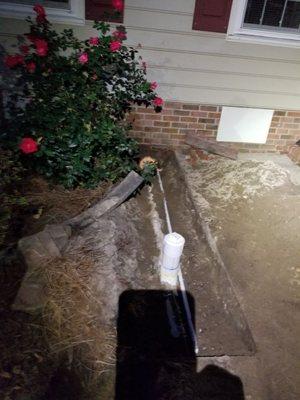 Add a clean out to your existing sewer system! Attack your next sewer clog in a much cleaner and sanitary fashion! Call now for an estimate!