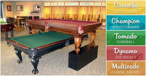 Pool tables