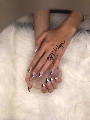 Nails designed by Philip