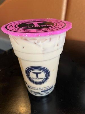 Salted Caramel Coconut Black Milk Tea