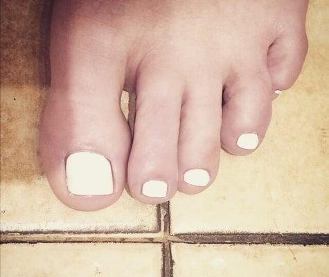 Great pedi from jenny!